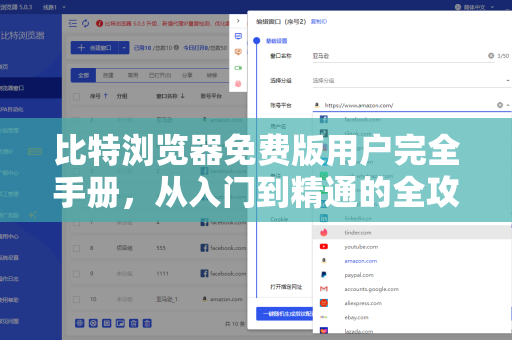 比特浏览器免费版用户完全手册，从入门到精通的全攻略