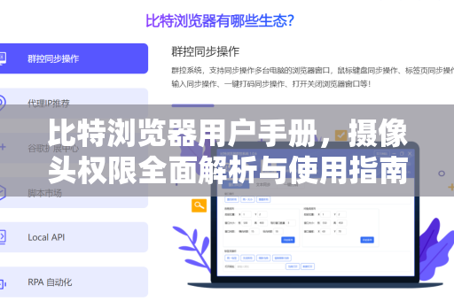 比特浏览器用户手册，摄像头权限全面解析与使用指南